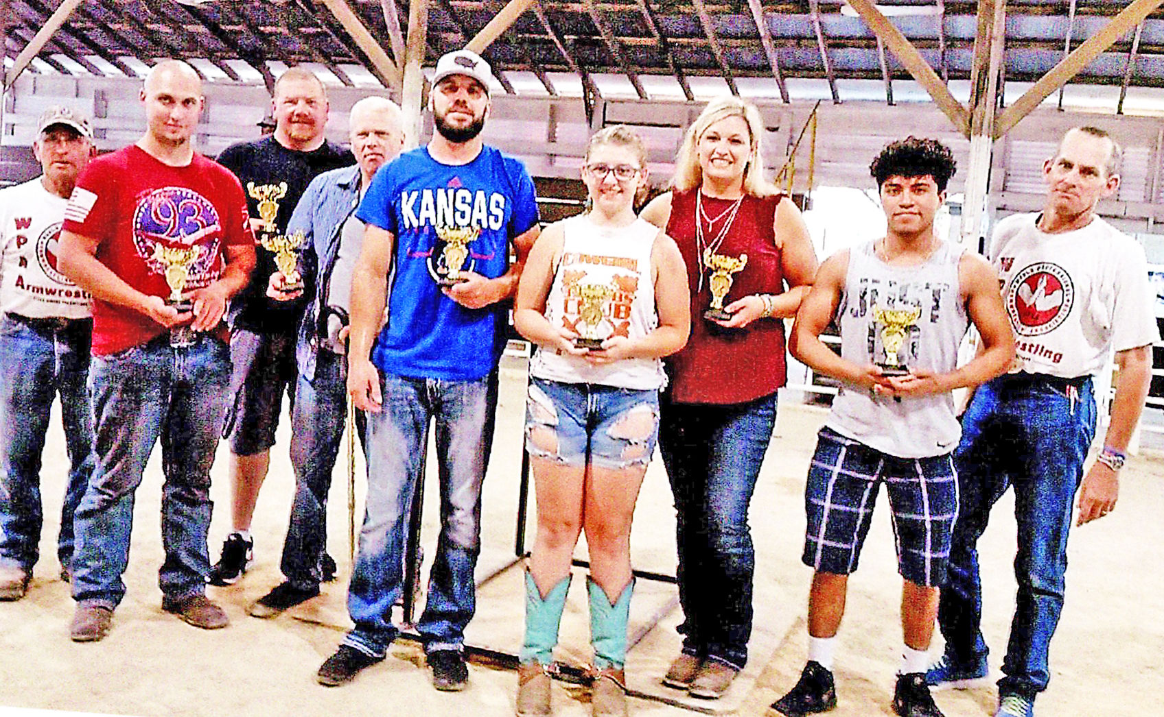 Arm Wrestling winners